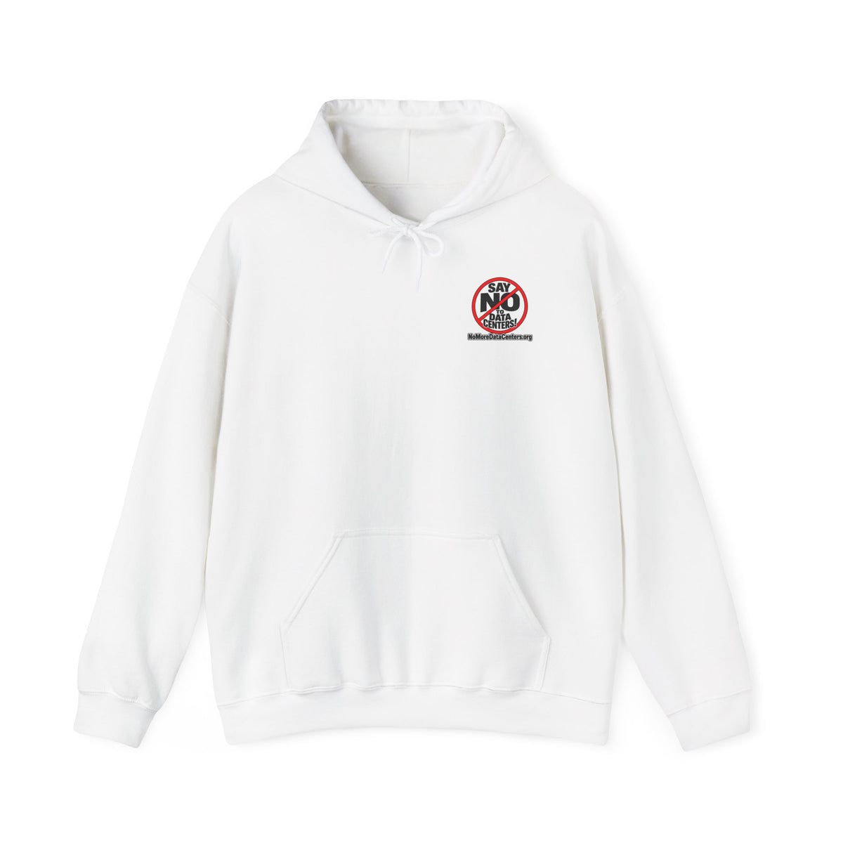 Say NO to Data Centers Protest Hoodie