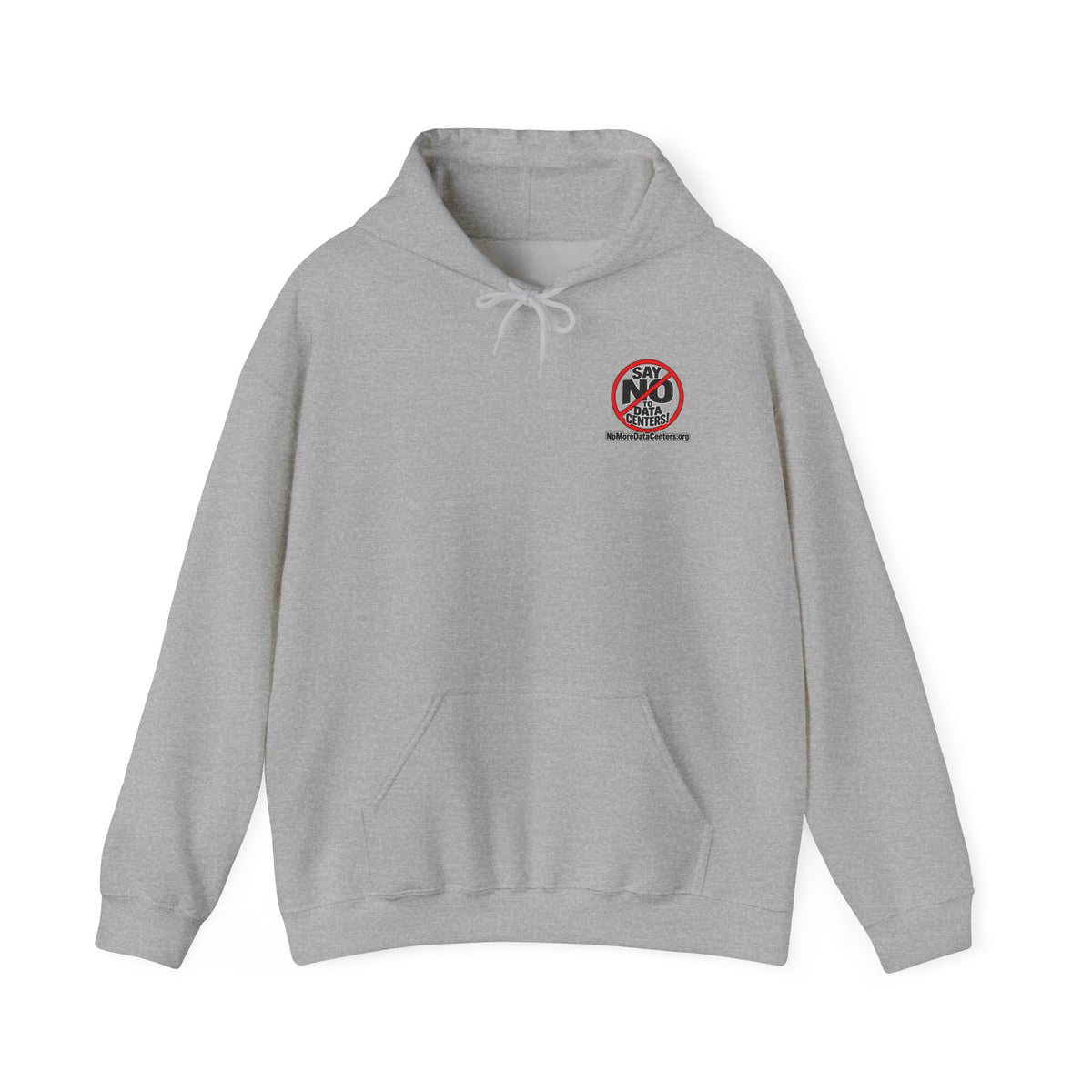 Say NO to Data Centers Protest Hoodie