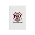 Say NO to Data Centers Garden Flag — Protest Yard Banner