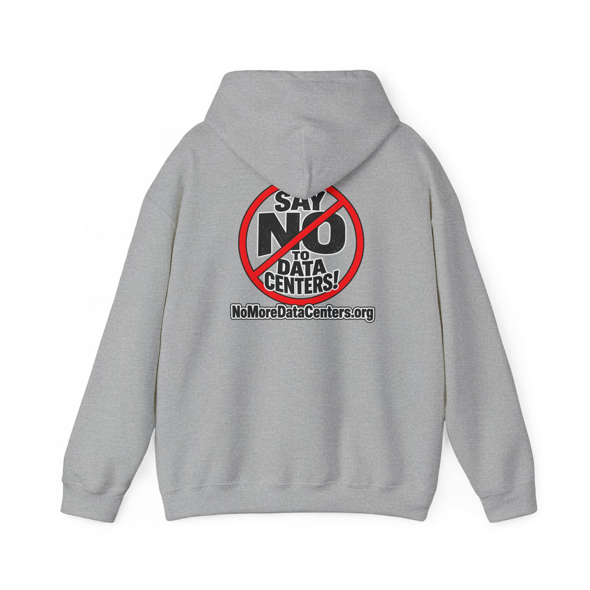 Say NO to Data Centers Protest Hoodie